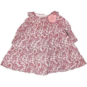 Marmellata Pink Floral baby dress